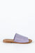 Leather flat sandals