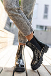 Leather chelsea boots