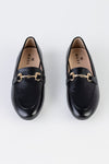 Loafers with buckle