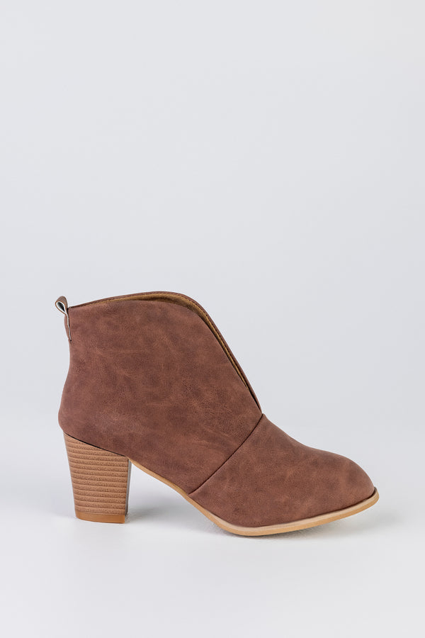 Front cut boots