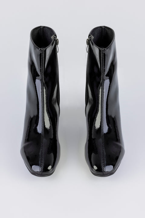 Zip-side fastening boots