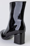 Zip-side fastening boots