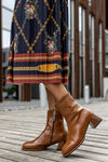 Zip-side fastening boots