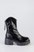 Zip back fastening boots