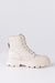 Leather lace-up boots