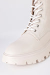 Leather lace-up boots
