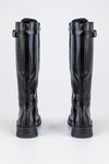 Lace-up long boots