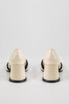Round heeled women shoes
