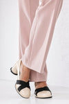 Round heeled women shoes