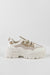 Lace-up fastening sneakers