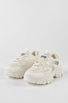 Lace-up fastening sneakers