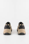 Lace-up fastening sneakers