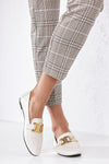 Loafers with chain
