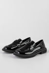 Women patent loafers