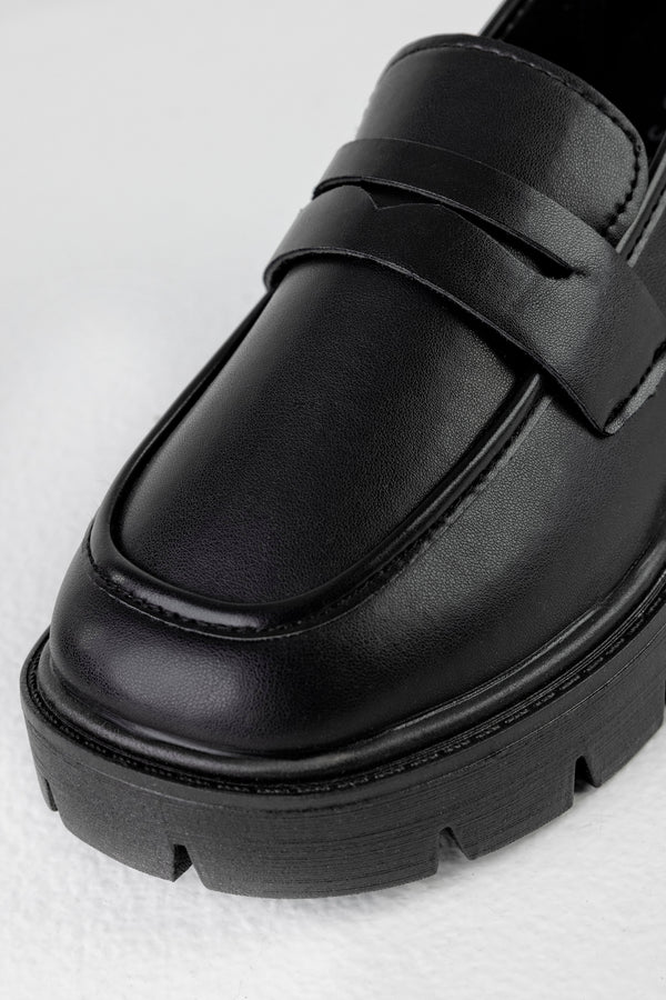 Mocassins à semelle épaisse