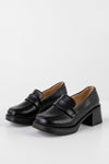Heeled loafers