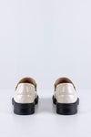 Chunky sole loafers with chain