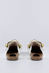 Chain loafer mules