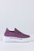 Knitted sneakers with laces