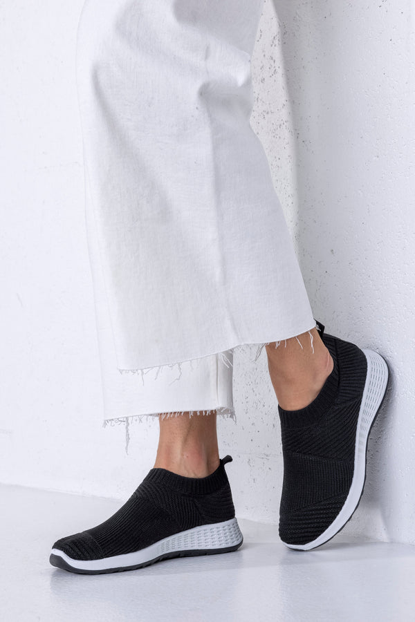 Slip-on style sneakers