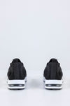 Knitted sneakers with laces