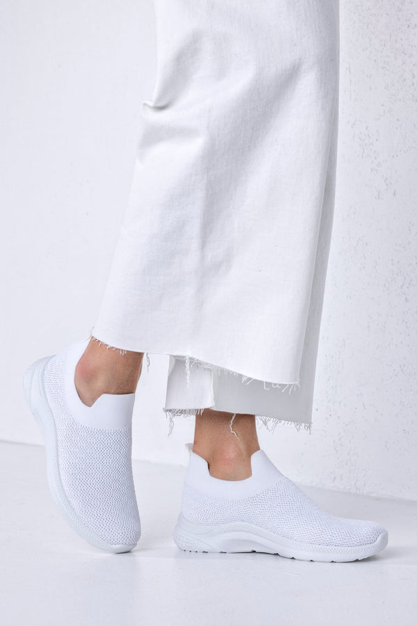Slip-on style sneakers
