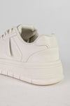 Lace-up fastening sneakers