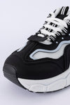 Lace-up fastening sneakers