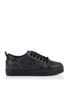 Platform sole sneakers