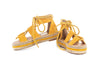 Flatform espadrille sandals