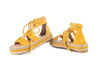 Flatform espadrille sandals