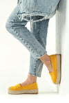 Slip-on, flatform espadrilles