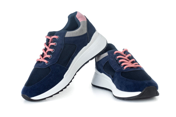 Lace up sneakers