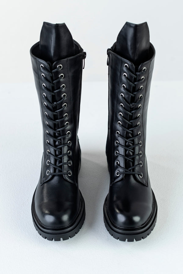 Lace-up boots