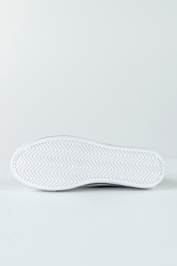 High top textile sneakers