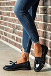 Loafers with tassels