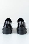 Chunky sole loafers with chain