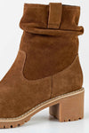 Leather boots