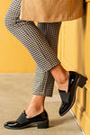 Leather shoes