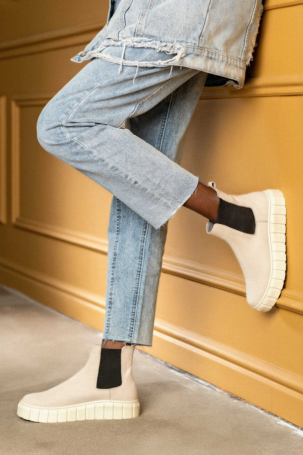 Bottes Chelsea en cuir