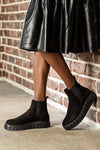Leather chelsea boots