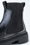 Leather chelsea boots