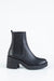 Leather heeled boots