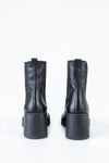 Leather heeled boots