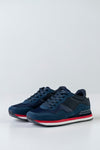 Lace-up fastening sneakers