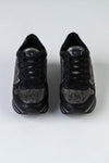 Lace-up fastening sneakers