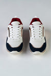 Lace-up fastening sneakers
