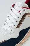 Lace-up fastening sneakers