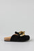 Chain loafer mules