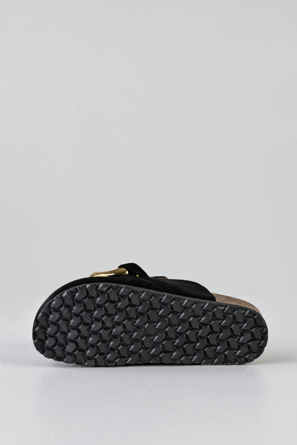 Chain loafer mules